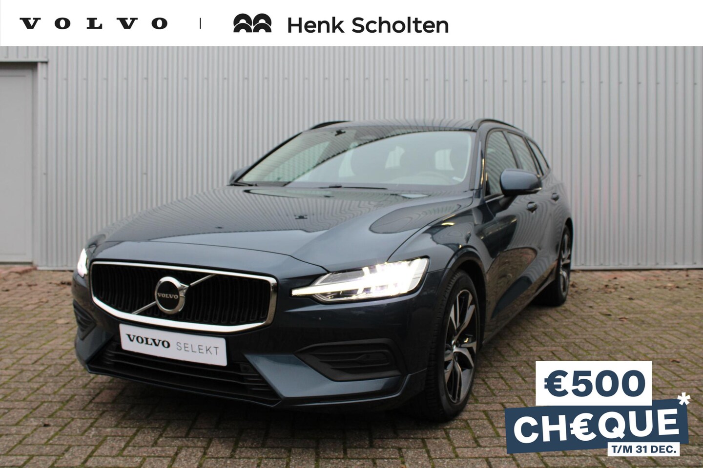 Volvo V60 - B3 AUT7 163PK Essential, Verwarmbare Voorstoelen, Adaptieve Cruise Control, Dodehoekdetect - AutoWereld.nl