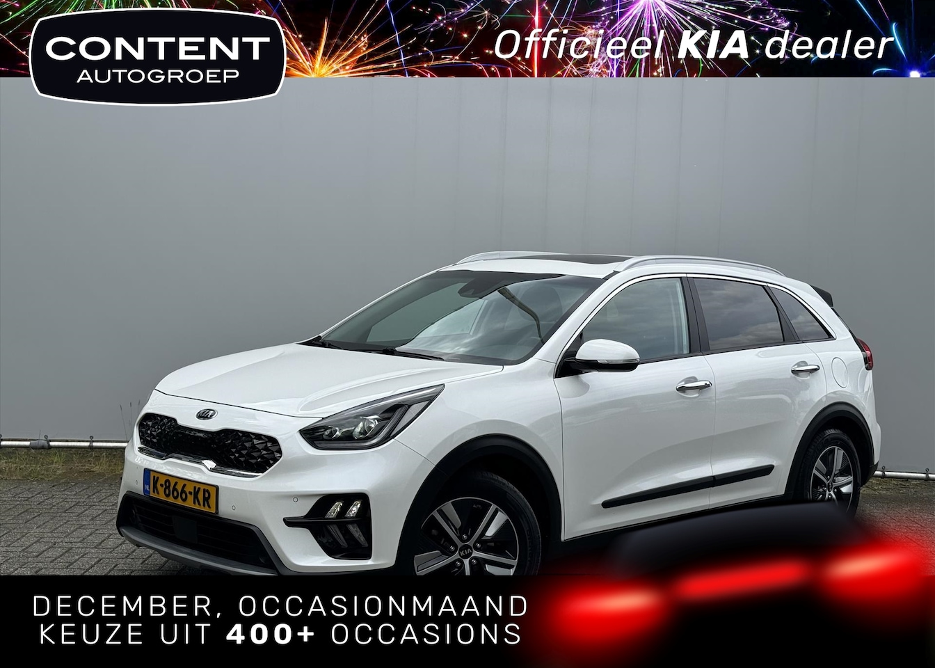 Kia Niro - 1.6 GDi Hybrid 141pk DCT6 ExecutiveLine - AutoWereld.nl