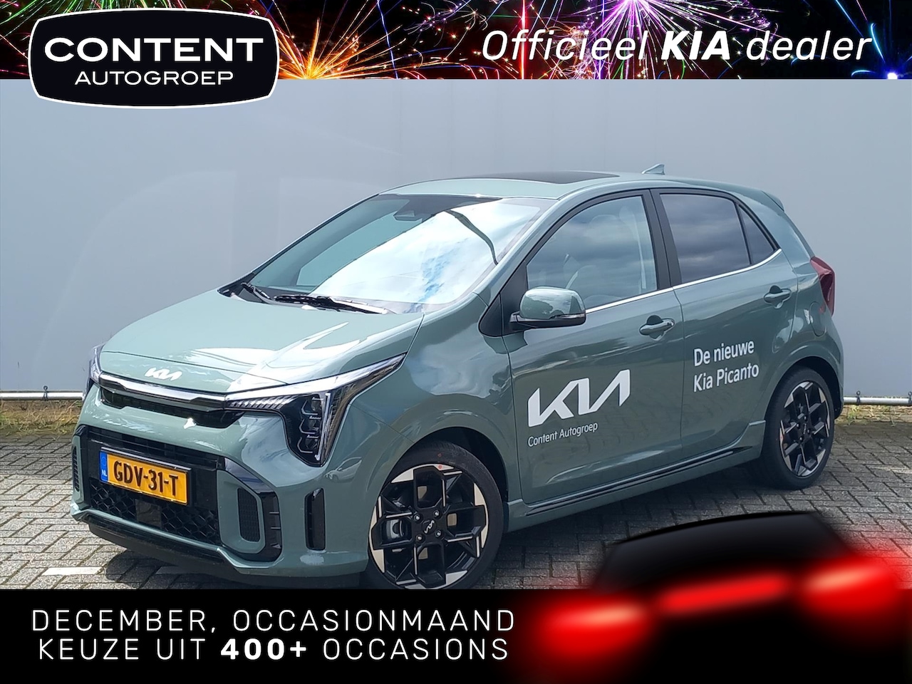 Kia Picanto - 1.0 DPi 63pk 4-zits GT-Line - AutoWereld.nl