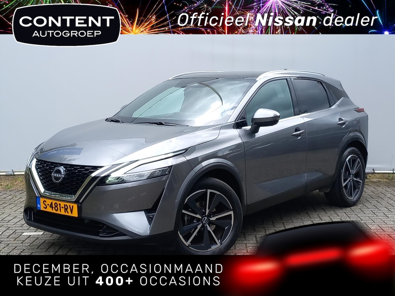 Nissan Qashqai - 1.3 Mild-Hybrid 158pk Xtronic Tekna | Navi | Climate en Cruise Control - AutoWereld.nl