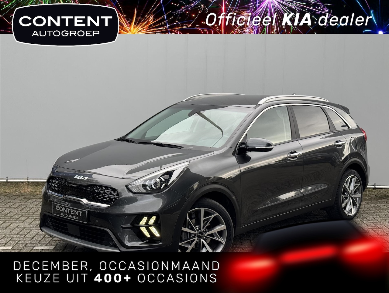 Kia Niro - 1.6 GDi Hybrid DynamicLine |18" LM Velgen I Direct Rijden! - AutoWereld.nl