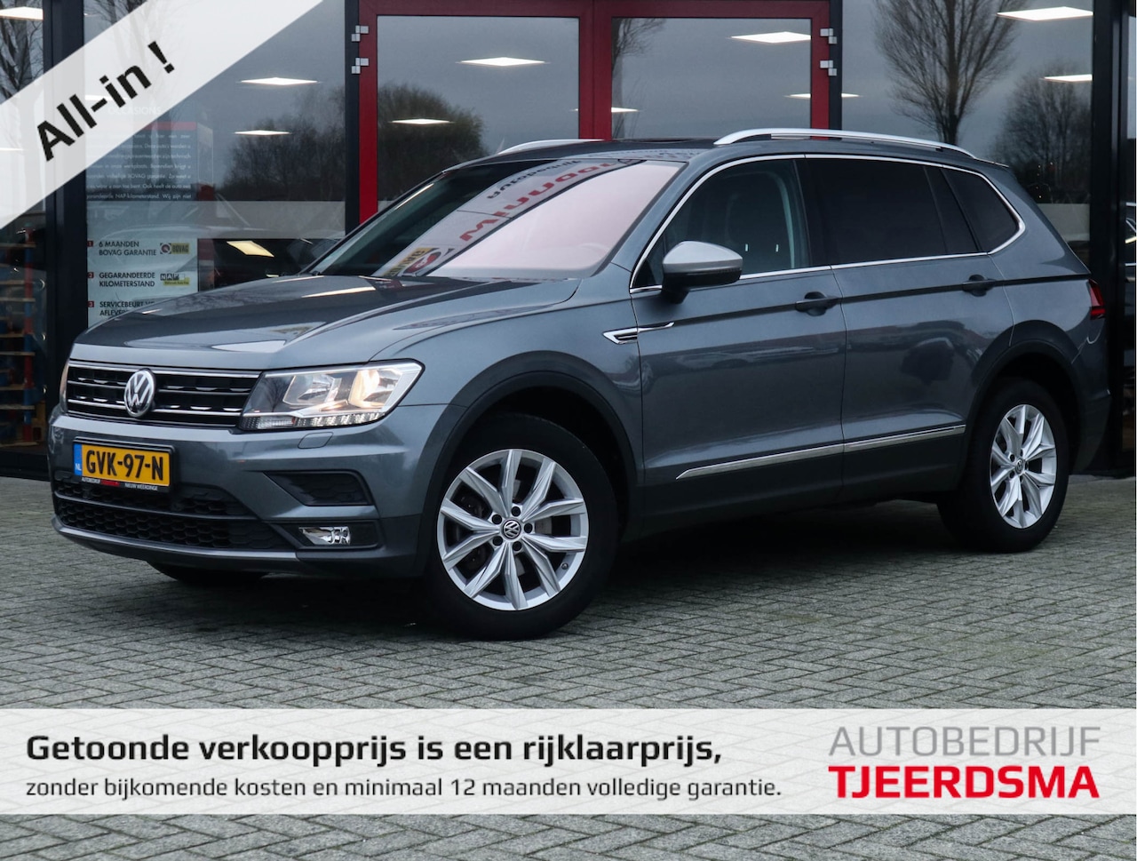 Volkswagen Tiguan Allspace - 1.5 TSI Comfortline Business Navi/Clima/Adapt.Cruise/PDC/Panoramadak/Stoel-Stuurvervarming - AutoWereld.nl