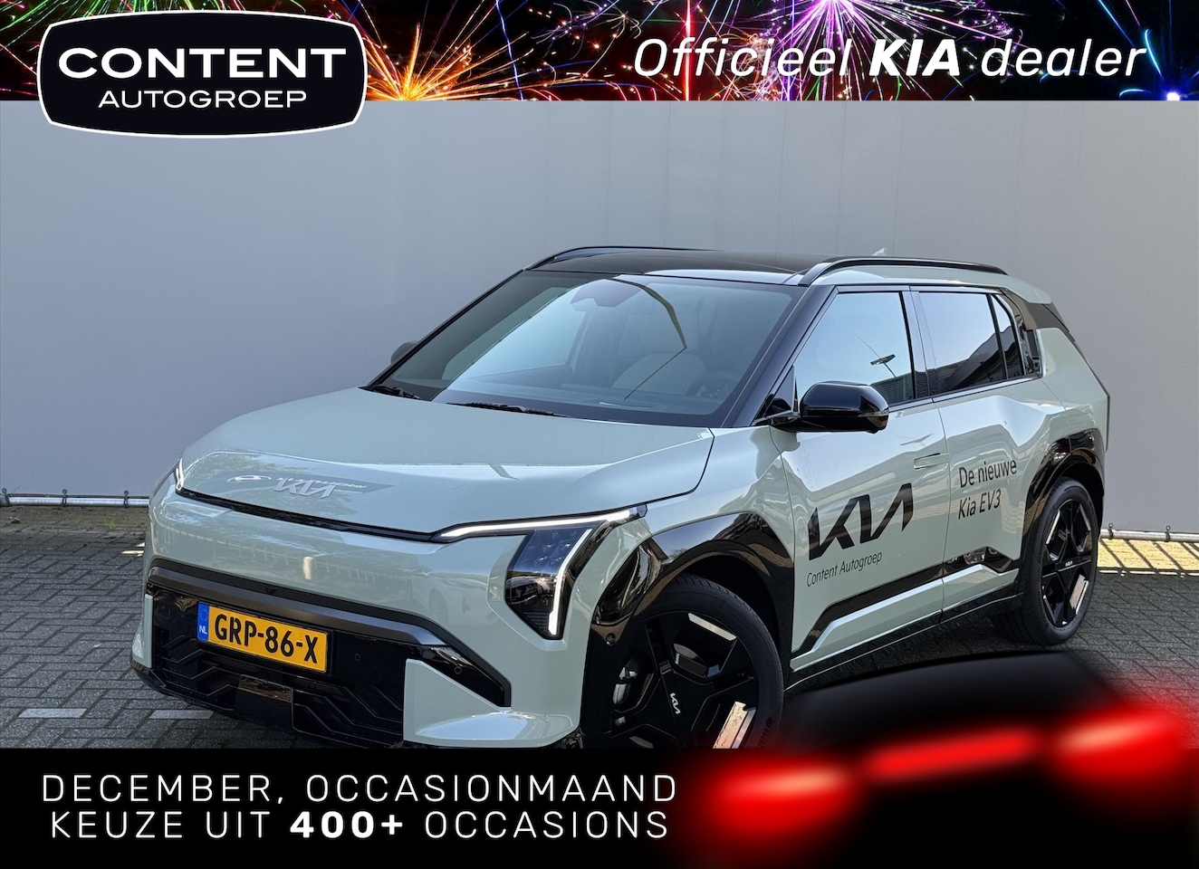 Kia EV3 - 81,4 kWh 204pk GT-PlusLine - AutoWereld.nl