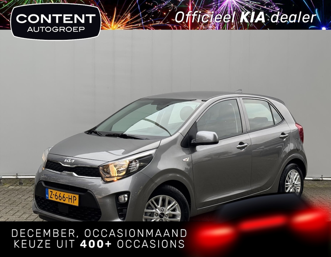 Kia Picanto - 1.0 DPi 67pk 4-zits DynamicLine - AutoWereld.nl