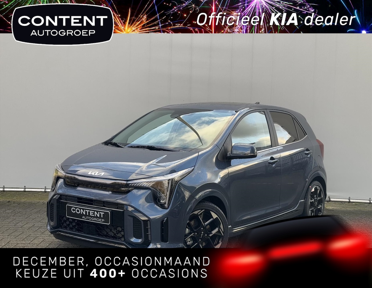 Kia Picanto - 1.0 DPi 63pk 4-zits GT-Line | Vernieuwd Model | Nieuw te bestellen | - AutoWereld.nl