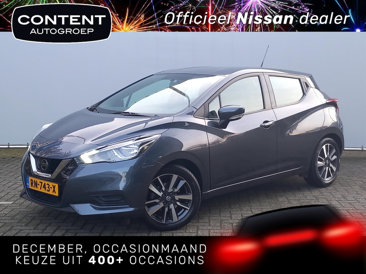 Nissan Micra - 0.9 IG-T 90pk Acenta l Apple Carplay l - AutoWereld.nl