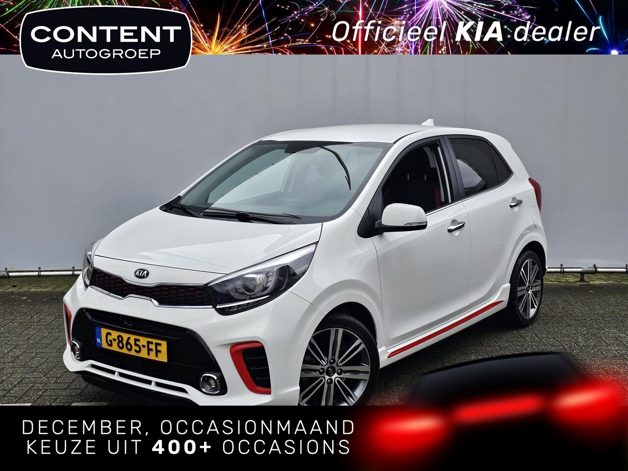 Kia Picanto - 1.0 T-GDi 100pk 5-zits GT-Line - AutoWereld.nl