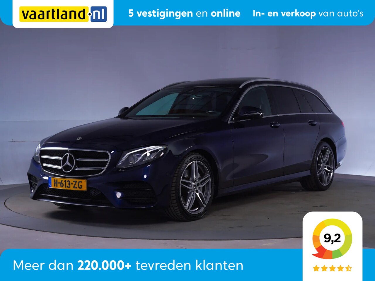 Mercedes-Benz E-klasse Estate - 200 AMG Line Aut. [ Burmester Pano Widescreen Leder Memory ] - AutoWereld.nl