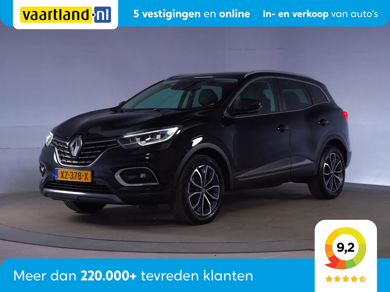 Renault Kadjar - 1.3 TCe 140pk Intens [ LED Half-leder Navi Camera Clima ] - AutoWereld.nl