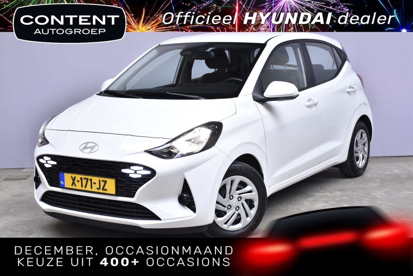 Hyundai i10 - 1.0i 67pk Comfort/ Apple Carplay/ Android Auto/ Cruise control - AutoWereld.nl