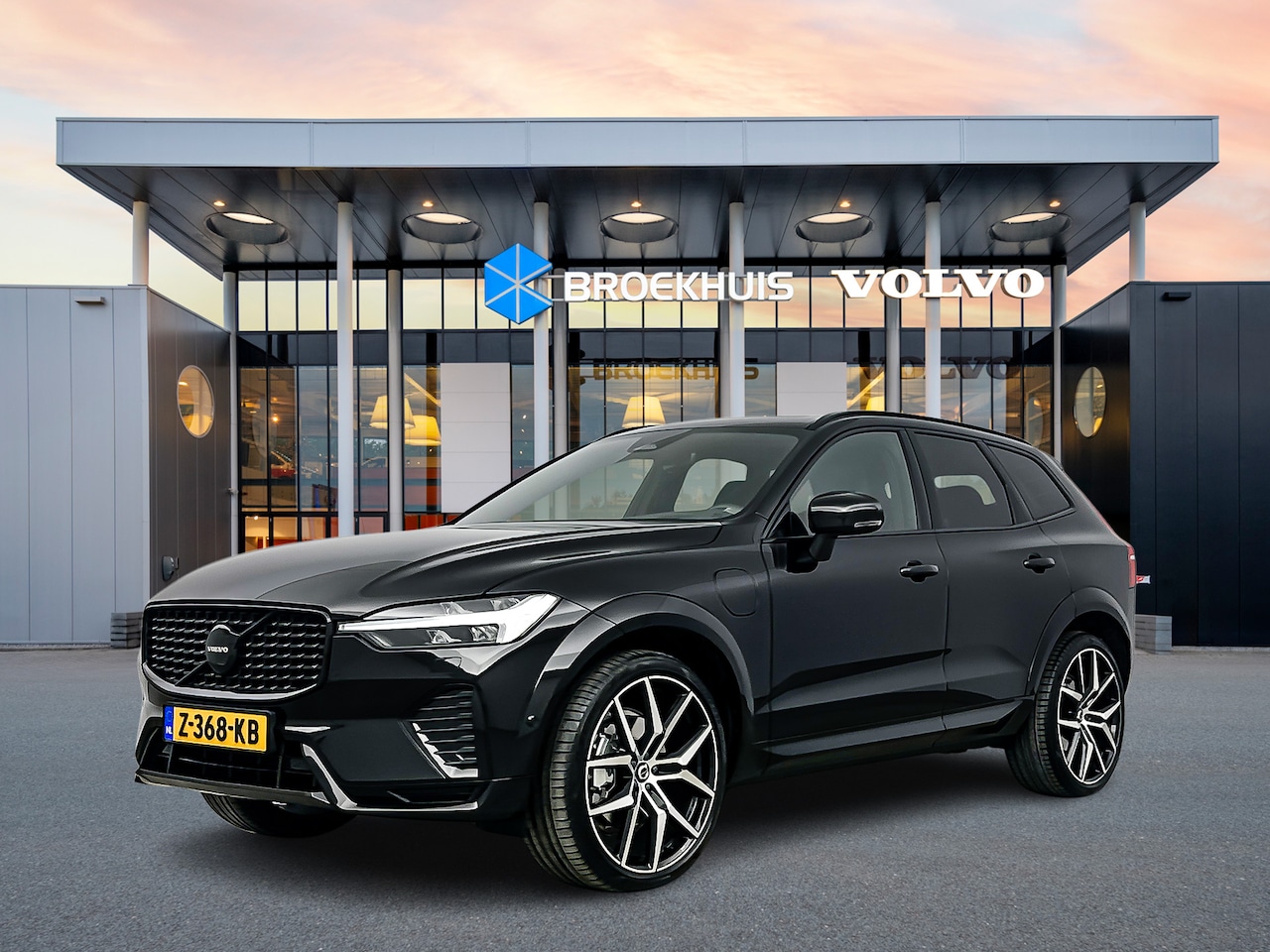 Volvo XC60 - T8 Recharge Ultimate Black Edition | 22" | Polestar Engineered Optimisation | Gelaagd glas - AutoWereld.nl