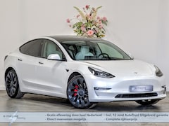 Tesla Model 3 - 75D Performance Refresh, Nieuwe banden + PrivacyGlass, Prijs is INCL. BTW!