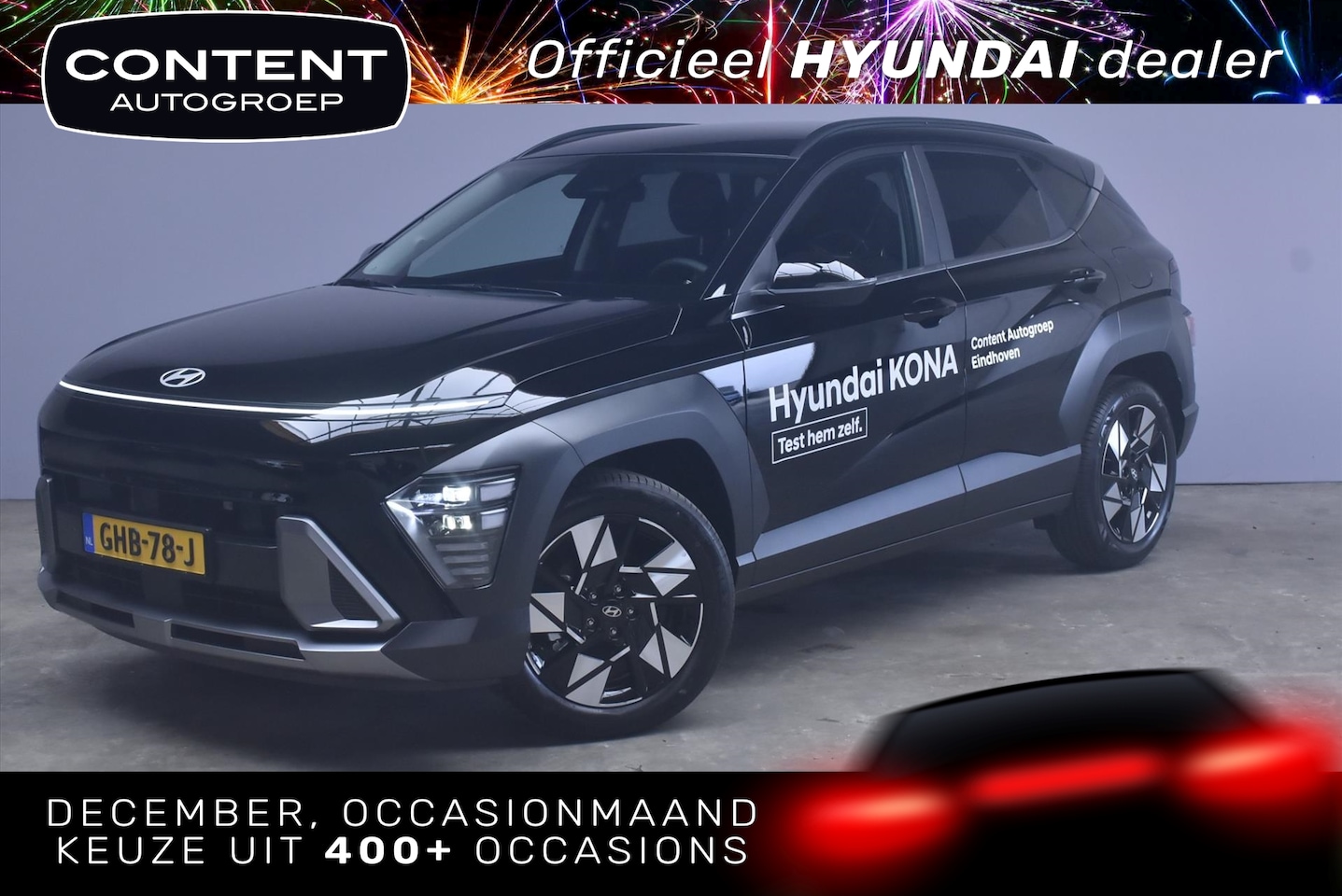 Hyundai Kona - 1.6 GDI HEV 141pk DCT Comfort Smart - AutoWereld.nl