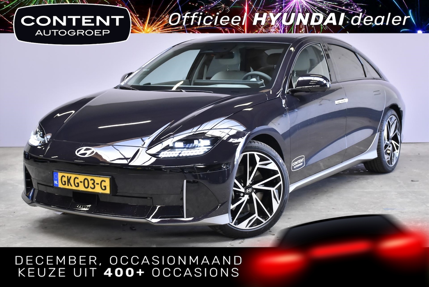 Hyundai IONIQ 6 - 77,4 kWh 229pk RWD Lounge - AutoWereld.nl