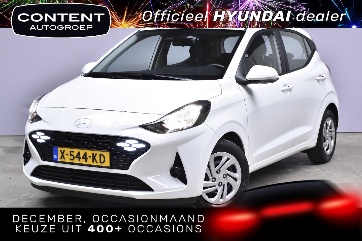 Hyundai i10 - 1.0i Automaat Comfort I Navigatie I Airco - AutoWereld.nl