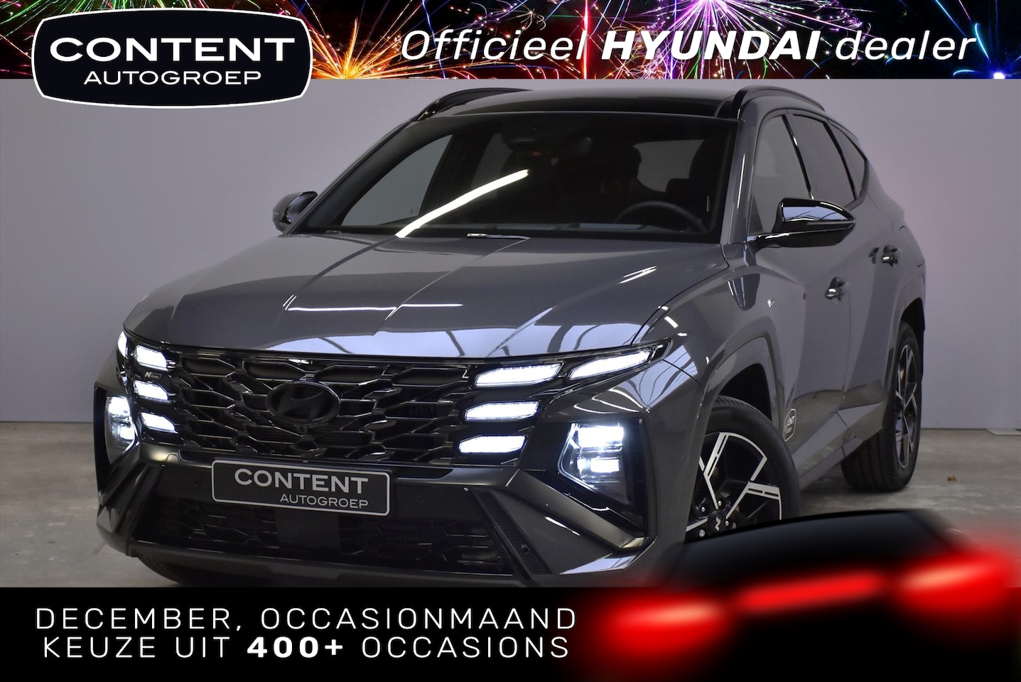 Hyundai Tucson - 1.6 T-GDi HEV Aut N Line Sky I panorama dak - AutoWereld.nl