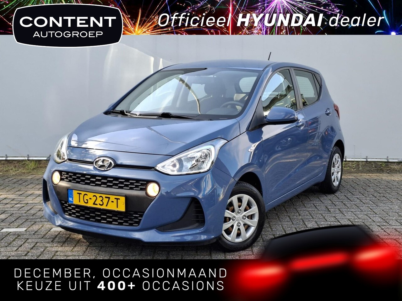 Hyundai i10 - 1.0i 66pk Blue Comfort I Airco - AutoWereld.nl