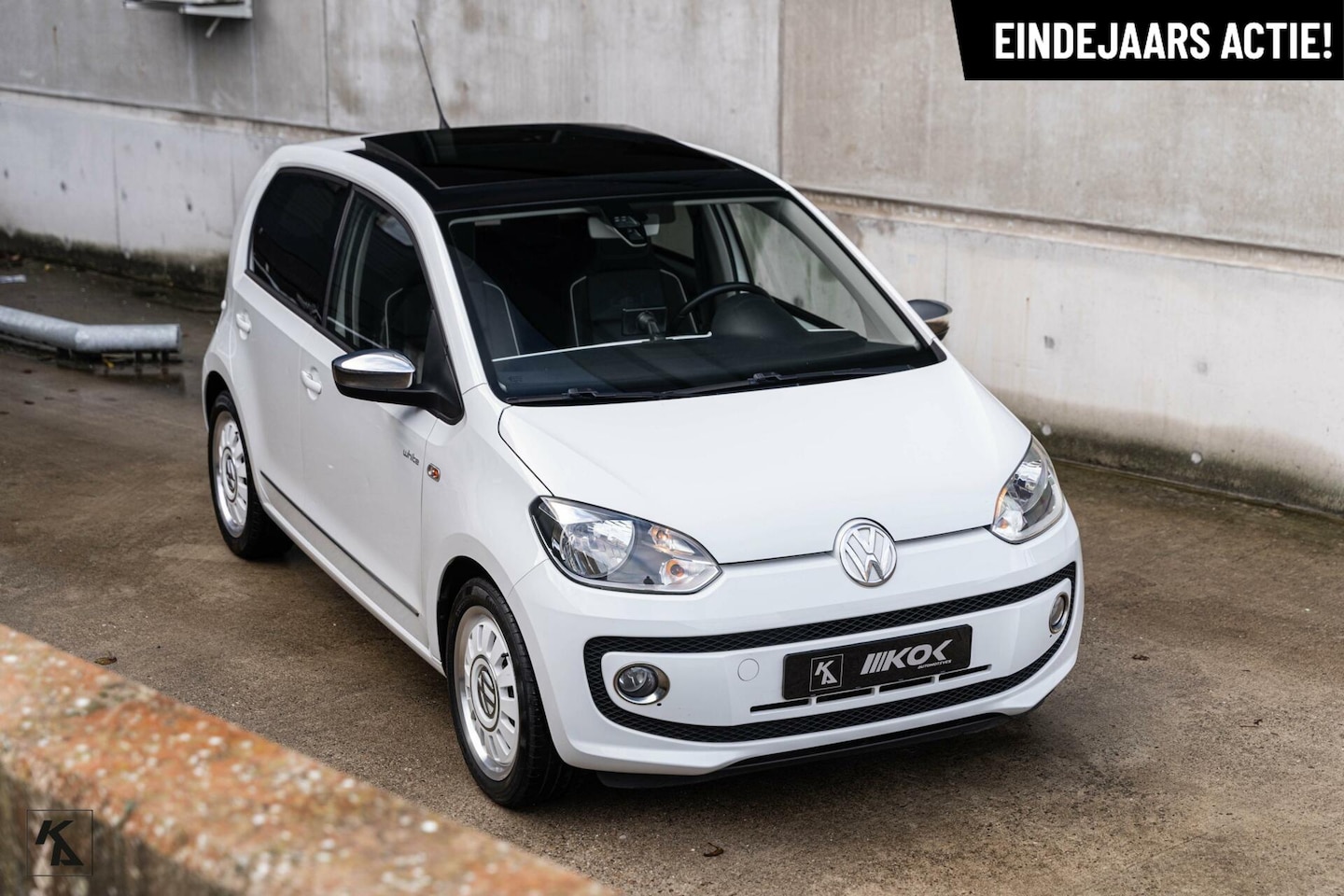 Volkswagen Up! - 1.0 2012 | White Up | 5-DRS 75PK Luxe VOL - AutoWereld.nl