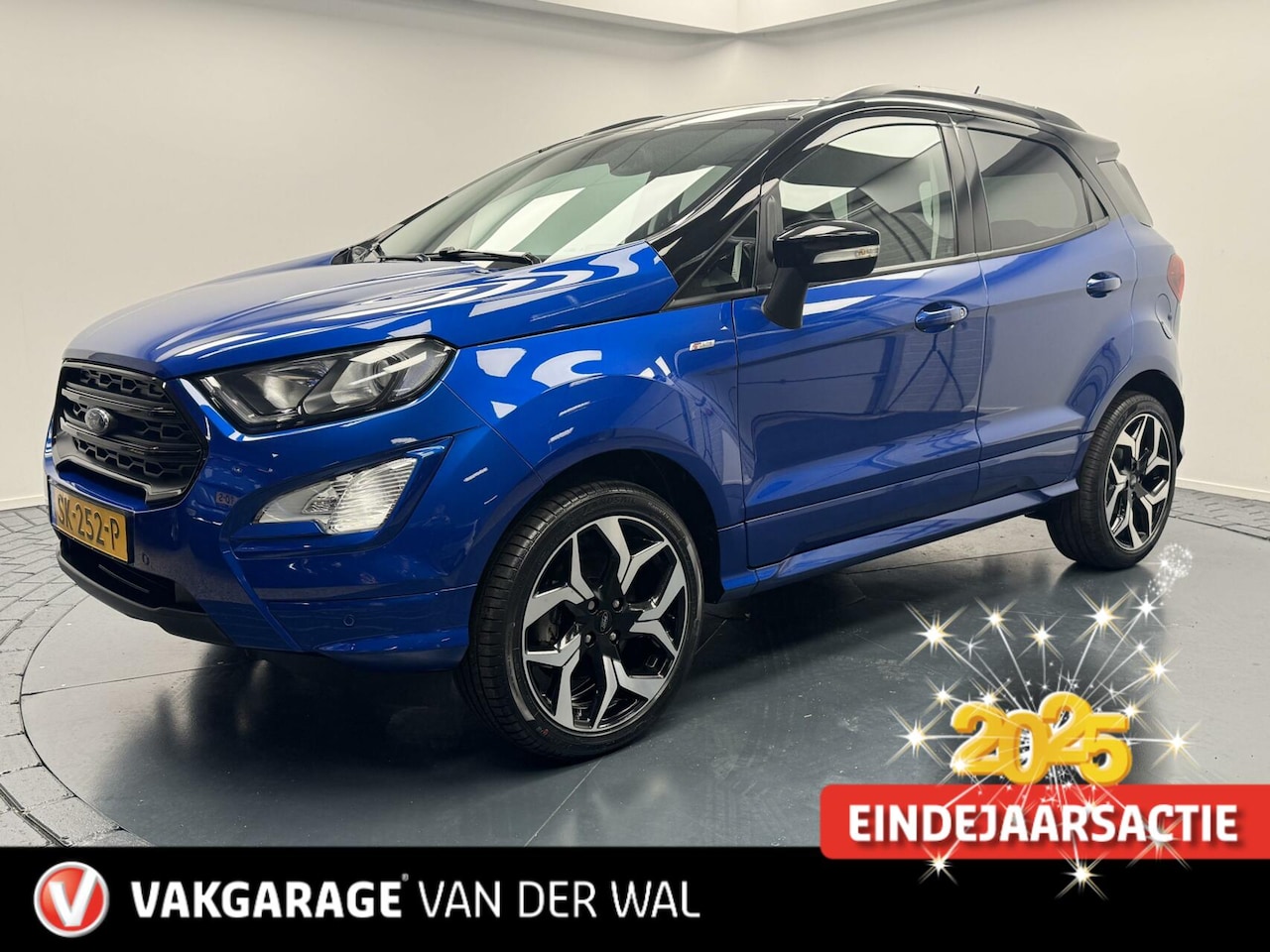 Ford EcoSport - 1.0 EcoBoost ST-Line Navigatie-Afn.Trekhaak-Cr.contr-Clima-Camera-Stoel/Stuurverwarming-Lm - AutoWereld.nl