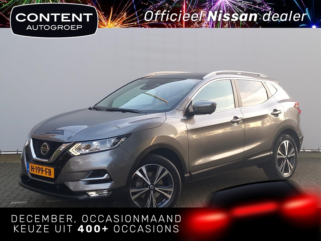 Nissan Qashqai - 1.3 DIG-T 140pk N-Connecta I Navi I Trekhaak I Panoramadak - AutoWereld.nl