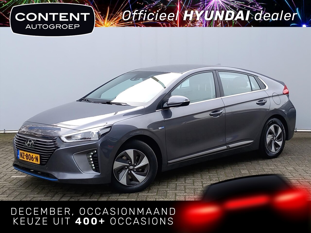 Hyundai IONIQ - 1.6 Hybride 141 pk Comfort / Automaat / Winterset / Navi / Clima - AutoWereld.nl