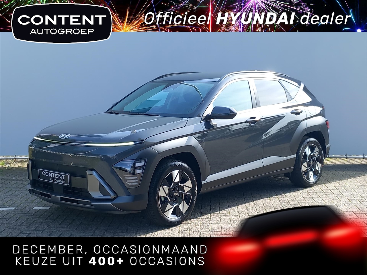 Hyundai Kona - New 1.6 GDI HEV 141pk DCT Comfort Smart - AutoWereld.nl