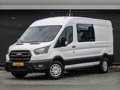 Ford Transit - L3H2 2.0Tdci 165Pk | Dubbele Cabine | 6-Persoons | 350 | Trend | Virtual Cockpit | Trekhaa