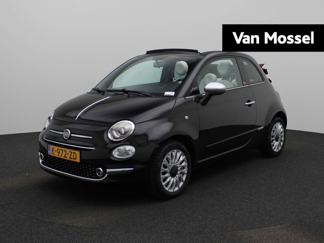 Fiat 500 - Cabrio 1.0 Hybrid Star | Cabrio | Navigatie | Climate control | Parkeer sensoren | LMV | - AutoWereld.nl