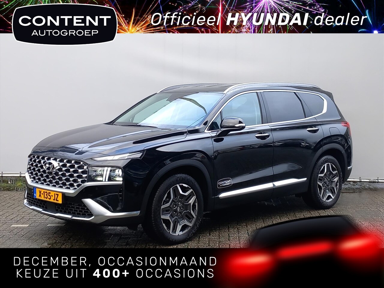 Hyundai Santa Fe - 1.6 T-GDi HEV 230pk Aut. Premium - AutoWereld.nl