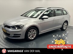 Volkswagen Golf Variant - 1.0 TSi Navigatie-Trekhaak-Cr.contr-Clima-Apple carplay-Parkeersensoren-Lm16''velgen