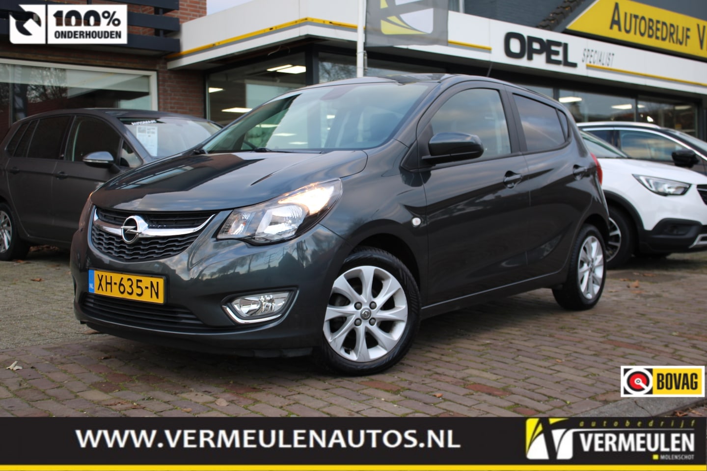 Opel Karl - 1.0 75PK Innovation Automaat + 15"/ Navi/ Clima/ Cruise/ Winterpakket/ NL auto - AutoWereld.nl