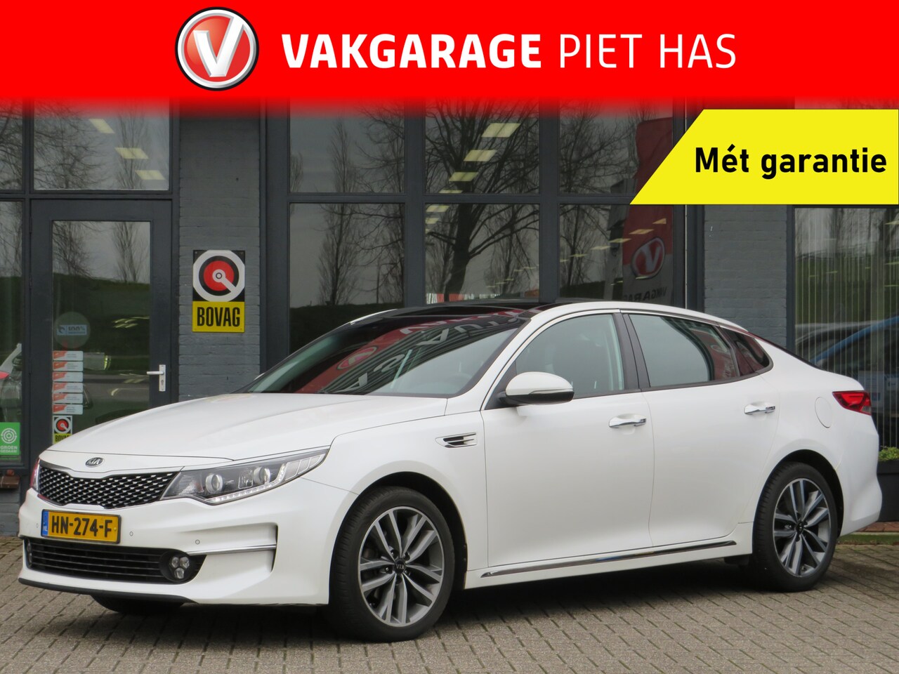 Kia Optima - 1.7 CRDi DynamicLine| 140-PK| Euro-6| Parelmoer metallic lak| | Clima-Airco | Navigatie | - AutoWereld.nl