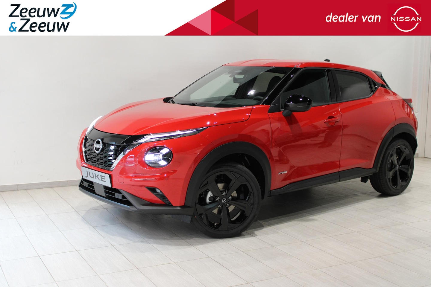 Nissan Juke - 1.6 Hybrid Tekna |  Intelligent Cruise Control |  Blind Spot Warning | Apple Car en Androi - AutoWereld.nl