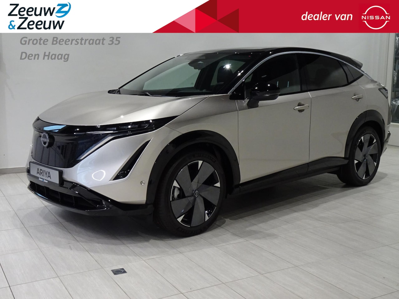 Nissan Ariya - Evolve 66 kWh | € 9.000,= VOORRAAD KORTING | PRO-PILOT | ECO LEDER/ALCANTARA BEKLEDING | - AutoWereld.nl