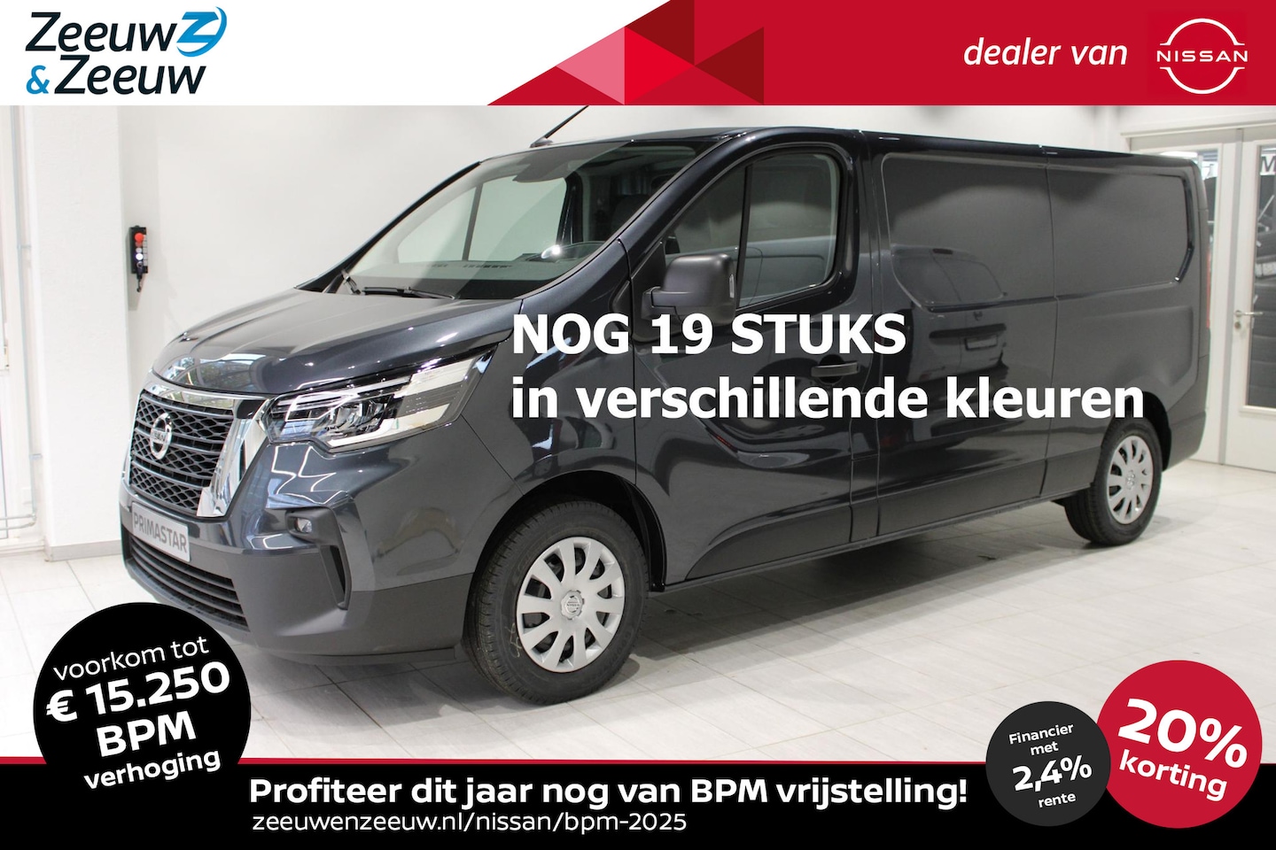 Nissan Primastar - 2.0 dCi L2H1 Acenta | 30% KORTING !!| 130pk |AIRCO | UIT VOORRAAD LEVERBAAR | - AutoWereld.nl