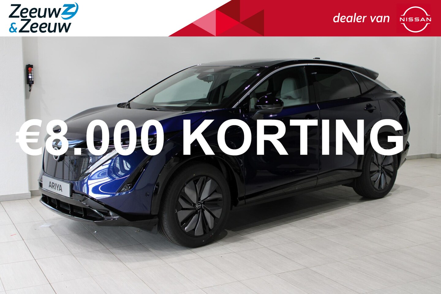 Nissan Ariya - Evolve 66 kWh | € 8.000,= VOORRAAD KORTING | PRO-PILOT | ECO LEDER/ALCANTARA BEKLEDING | - AutoWereld.nl