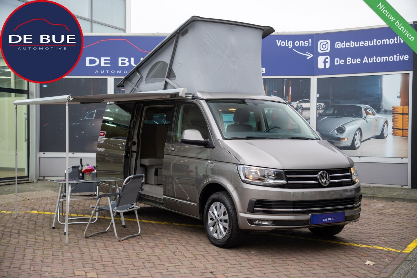 Volkswagen Transporter California - Ocean 2.0 TDI Highline Ocean T6 DSG Euro 6 Trekhaak Westfalia Mojave Beige Metallic Dealer - AutoWereld.nl