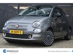 Fiat 500 C - 0.9 TwinAir Turbo Lounge | Vol-Leder | Navigatie | Parkeersensoren | Climate Control 16"LM