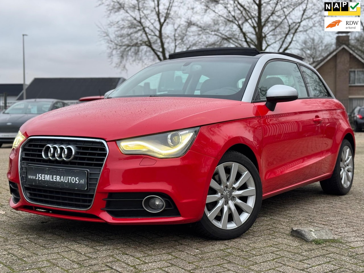 Audi A1 - 1.4 TFSI Pro Line PANORAMA DAK LEDER CLIMA PDC SCHERM STOELVERW. - AutoWereld.nl