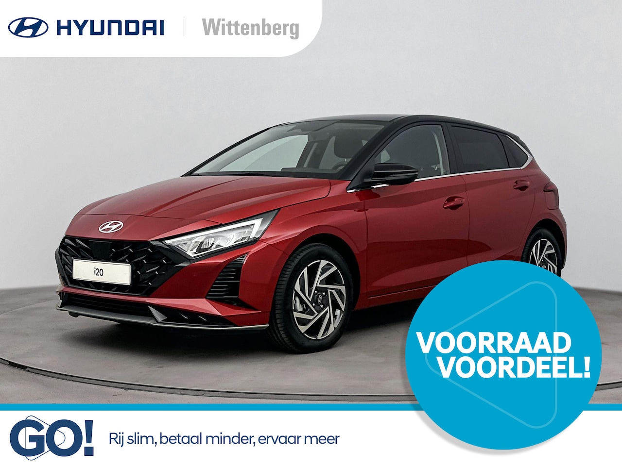 Hyundai i20 - 1.0 T-GDI Premium | DIRECT LEVERBAAR | NAVI | APPLE CARPLAY/AUTO ANDROID | 16'' LM VELGEN - AutoWereld.nl