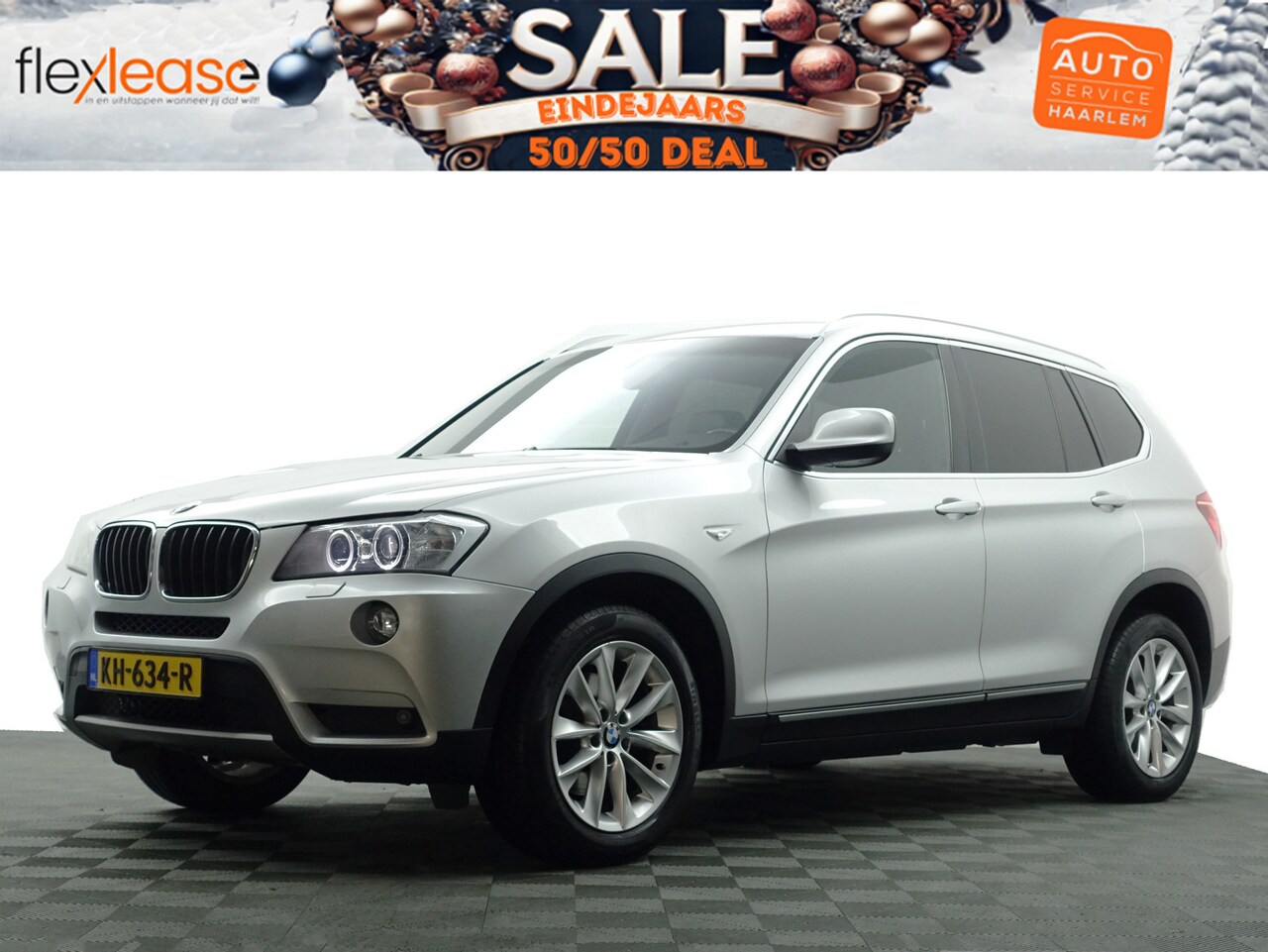 BMW X3 - xDrive20d M Sport High Exe Aut- Xenon Led, Sport Leder, Park Assist, Stoelverwarming, Navi - AutoWereld.nl