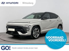 Hyundai Kona - 1.6 GDI HEV N Line STOEL/STUUR VERWAMING+VENTILATIE | LEER/ALCANTARA BEKLEDING | 360 GRADE