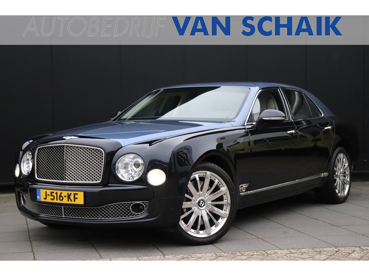 Bentley Mulsanne - Mulliner 6.8 513 PK Duo Tone| LEDER | SCHUIFDAK | MEMORY | MASSAGE | STOELVERK. | ENTERTAI - AutoWereld.nl