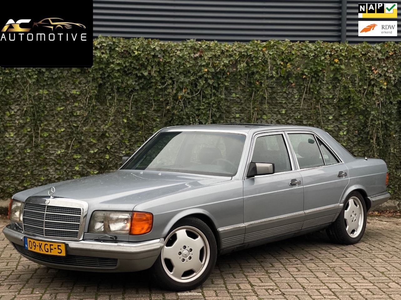 Mercedes-Benz S-klasse - 380 SE Lang Automaat, Dak, Uniek, - AutoWereld.nl