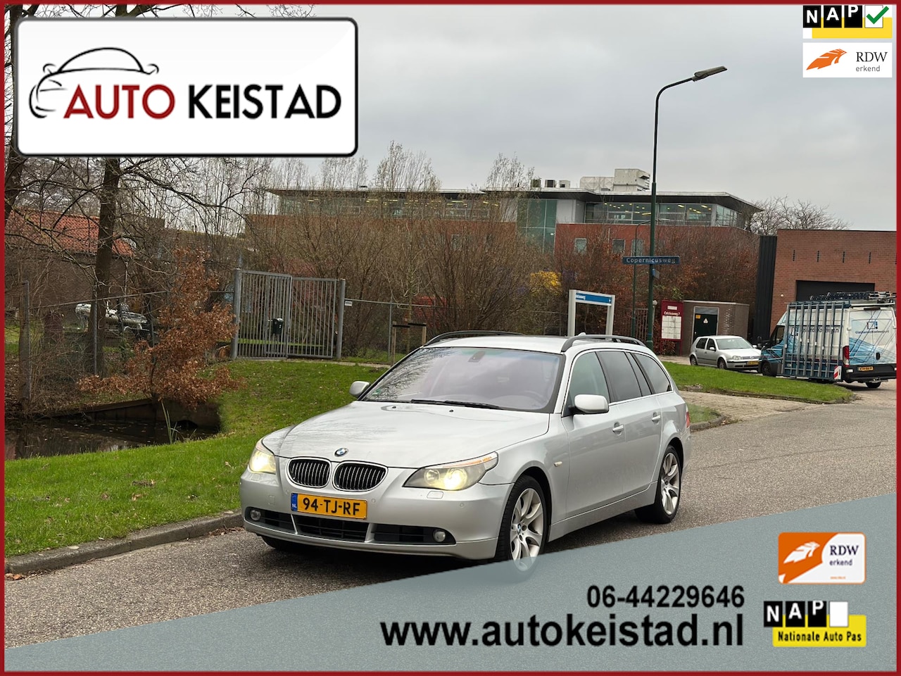 BMW 5-serie Touring - 525i EXECUTIVE AUTOMAAT MEMORY/XENON/NAVIGATIE! YOUNGTIMER! - AutoWereld.nl