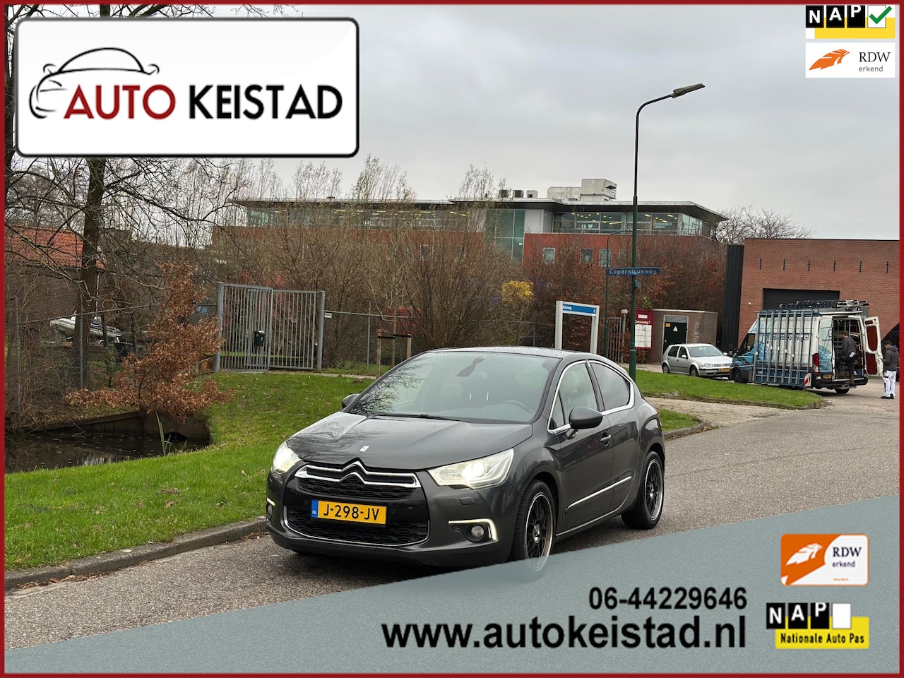 Citroën DS4 - 1.6 THP 200PK SPORT MASSAGE/DODE HOEK/XENON VOL OPTIES! - AutoWereld.nl