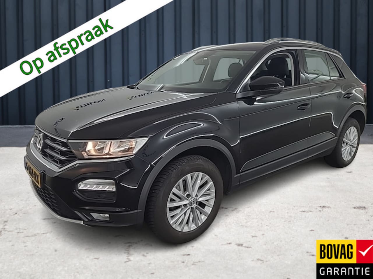 Volkswagen T-Roc - 1.5 TSI Style (150 PK) 1e-Eigen, Keurig-Onderh, 12-Mnd-Bovag, Nl-Auto, Zwart-Parelmoer, Ac - AutoWereld.nl