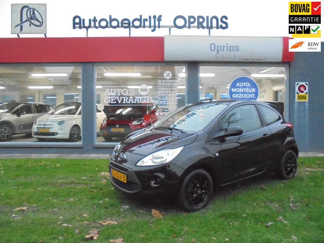 Ford Ka - 1.2 Style start/stop AIRCO, NL-Auto, Blue Tooth, Onderhoudshistorie aanwezig. - AutoWereld.nl