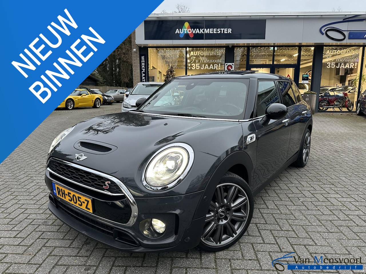 MINI Clubman - Mini 2.0 Cooper S 192PK Automaat Serious Business Navi|LED|Keyless|Panorama|Harman-Kardon - AutoWereld.nl