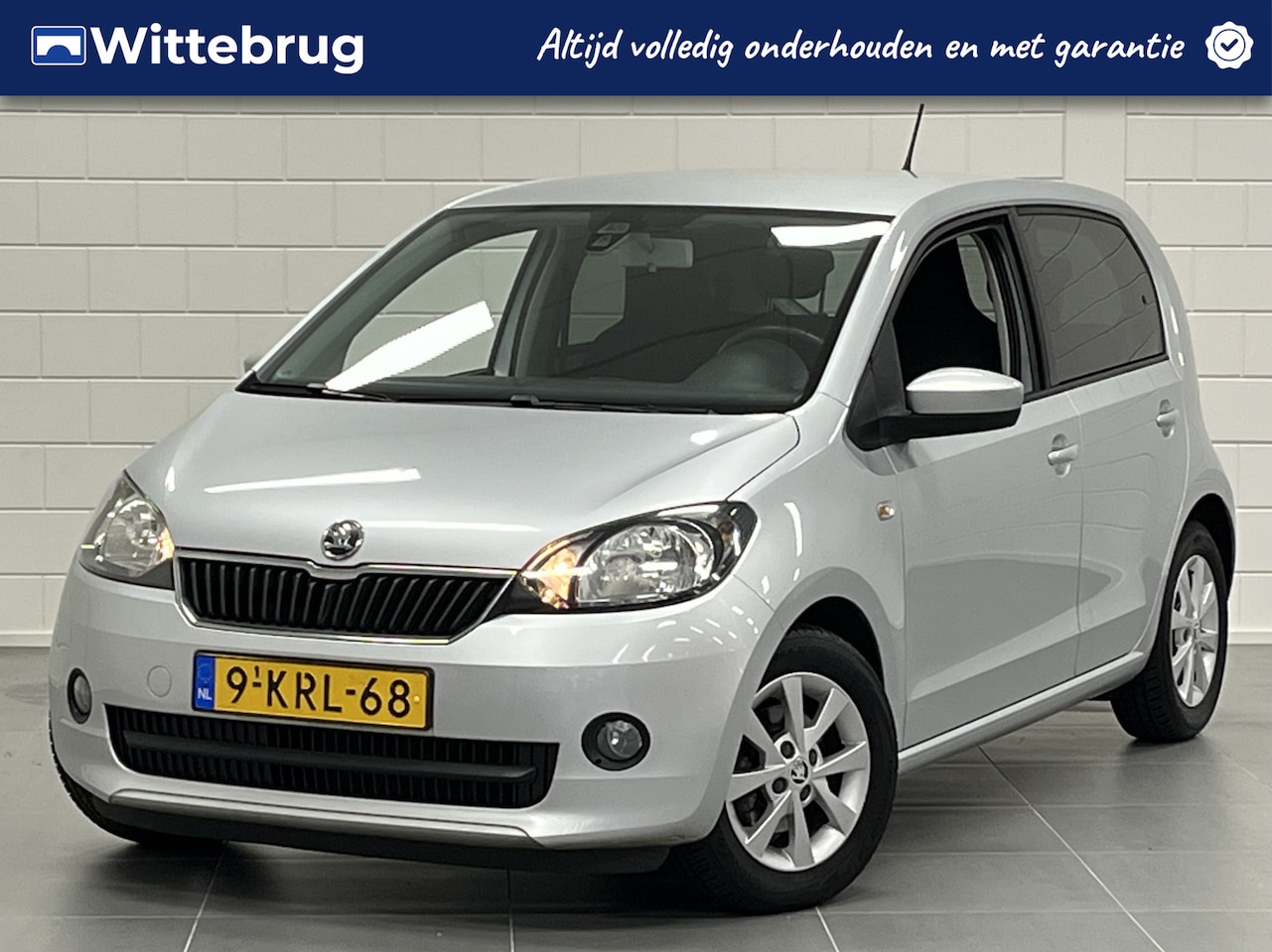 Skoda Citigo - 1.0 Greentech Elegance NAVIGAITE | PARKEERSENSOREN | LICHTMETALEN VELGEN | AIRCO | LEUKE Z - AutoWereld.nl